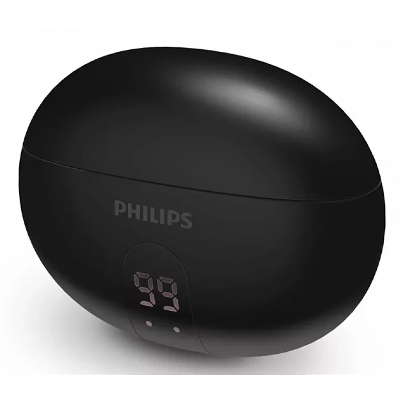 Bezvadu iekšējo austiņu komplekts Philips TAT2520BK/00 — Bluetooth, 20–20000 Hz, 10 m diapazons, 40 g, melns