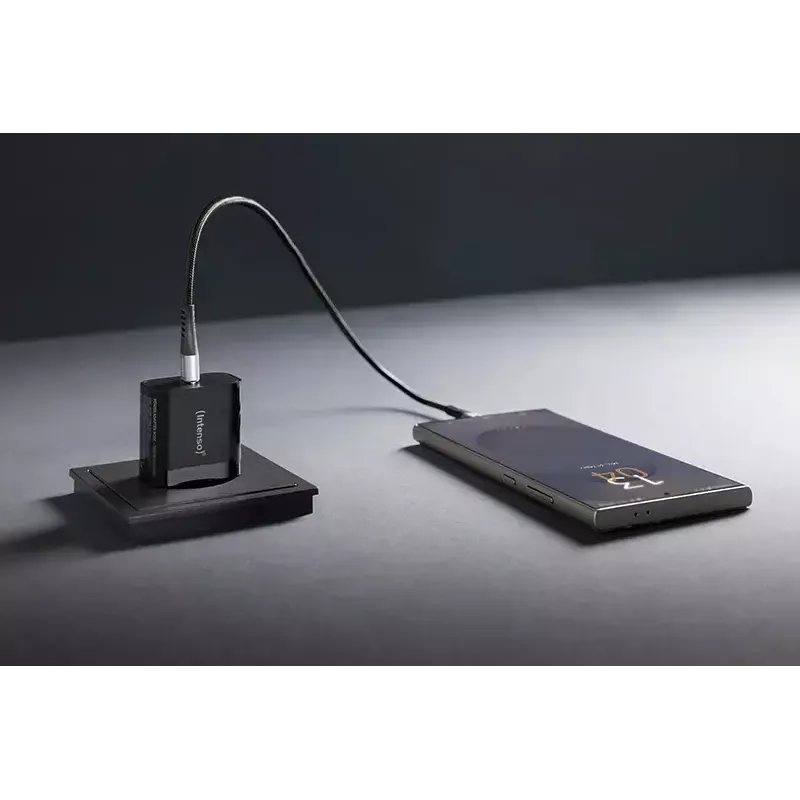 Strāvas adapteris Intenso W20C 20W USB-C melns