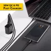 Strāvas adapteris Intenso W30AC 30 W USB-A USB-C Melns