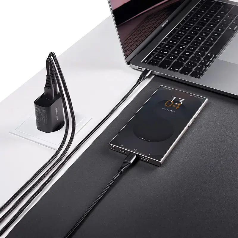 Strāvas adapteris Intenso W30AC 30 W USB-A USB-C Melns
