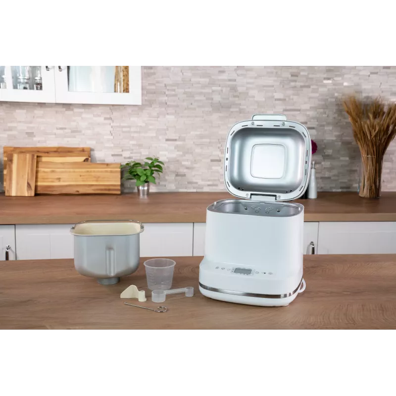 Maizes cepšanas automāts Unold Esge Backmeister Bernd 68120 — 550 W, maks. klaips 1 kg, balts, plastmasas korpuss