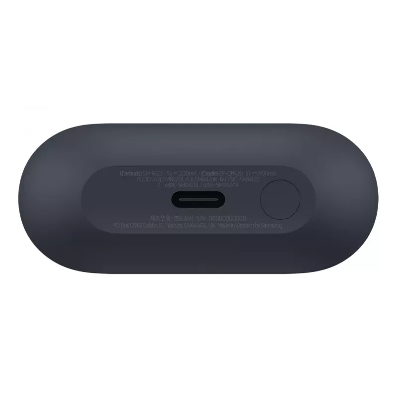 Samsung Galaxy SM-R420NZKAXEF austiņas/austiņu komplekts True Wireless Stereo (TWS) Ievietojamās Zvani/Mūzika Bluetooth Melns