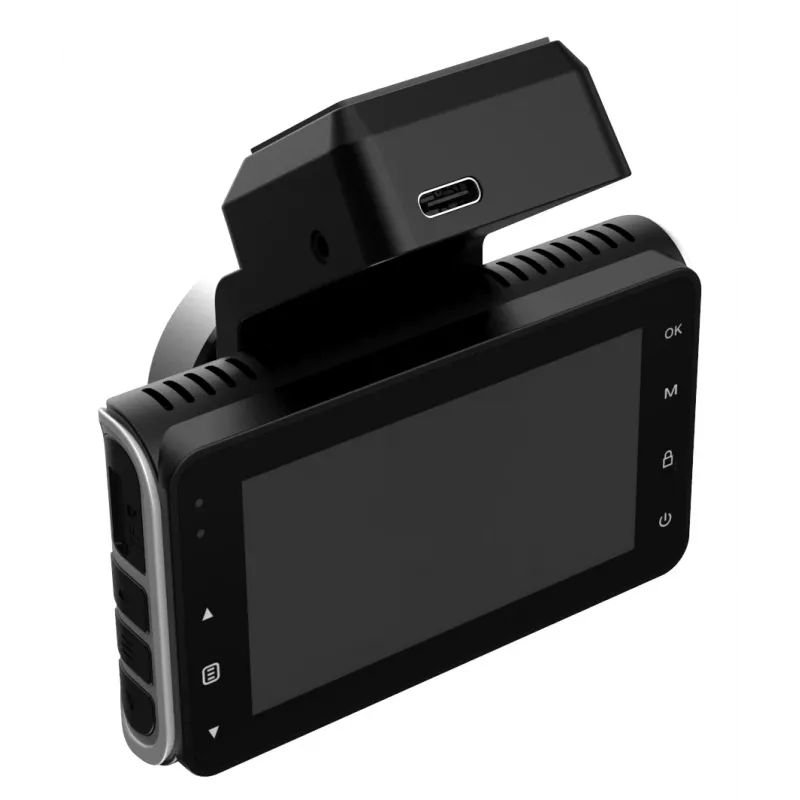 Auto videoreģistrators IMOU S800PRO 4K Ultra HD Wi‑Fi DC — 3840×2160, 123° skata leņķis, 3″ Displejs, MicroSD līdz 256 GB, USB‑C