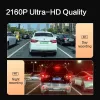 Auto videoreģistrators IMOU S800PRO 4K Ultra HD Wi‑Fi DC — 3840×2160, 123° skata leņķis, 3″ Displejs, MicroSD līdz 256 GB, USB‑C