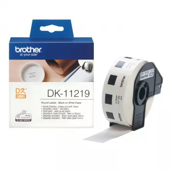 Brother DK-11219 printera uzlīmes, Balts