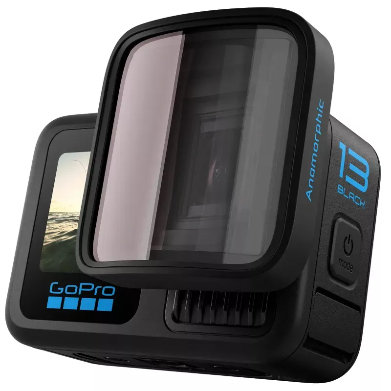 Objektīvs GoPro HERO13 Anamorphic Lens Mod melns