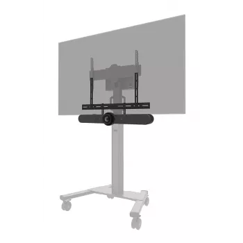 Videobar mount Neomounts AV30-500BL for 43–110 inch displays — VESA up to 600×400, max 10 kg, width 900 mm
