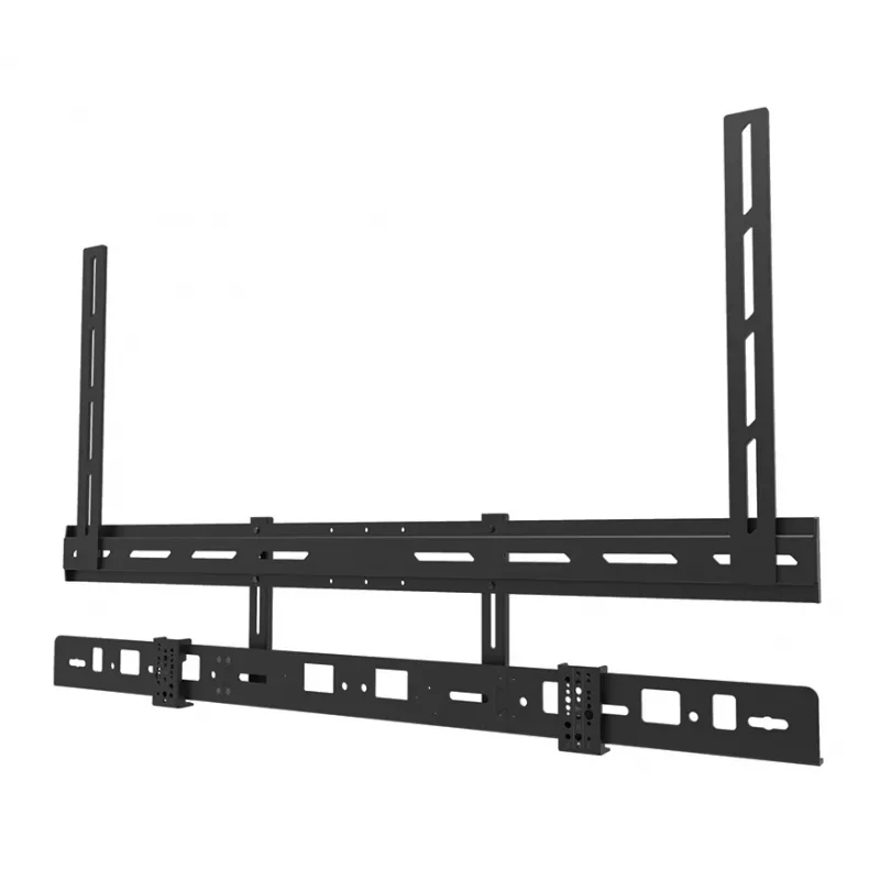 Videobar mount Neomounts AV30-500BL for 43–110 inch displays — VESA up to 600×400, max 10 kg, width 900 mm