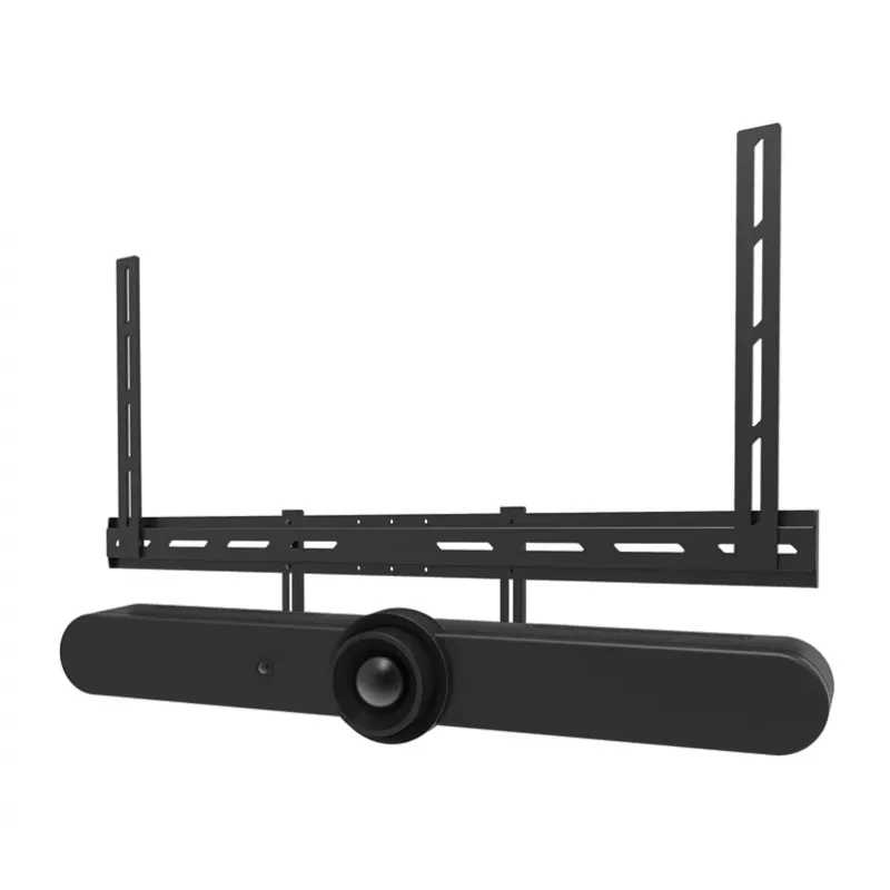 Videobar mount Neomounts AV30-500BL for 43–110 inch displays — VESA up to 600×400, max 10 kg, width 900 mm
