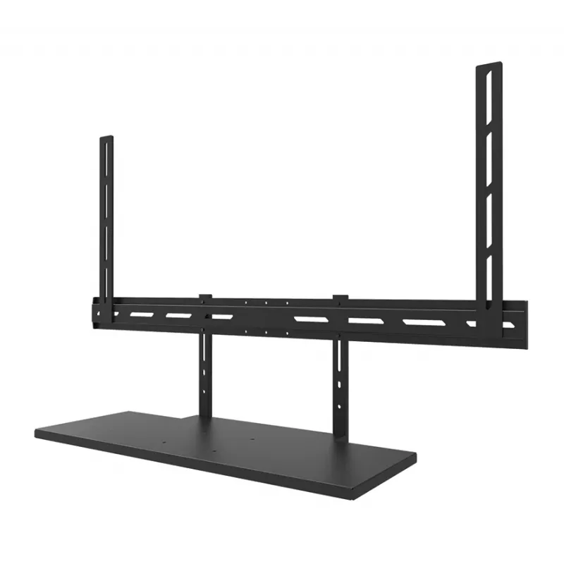 Plaukta tastatūras komplekts Neomounts AV40-500BL 43–110 collu ekrāniem, VESA līdz 600x400, maksimālā slodze 2,5 kg, 900×279×640 mm