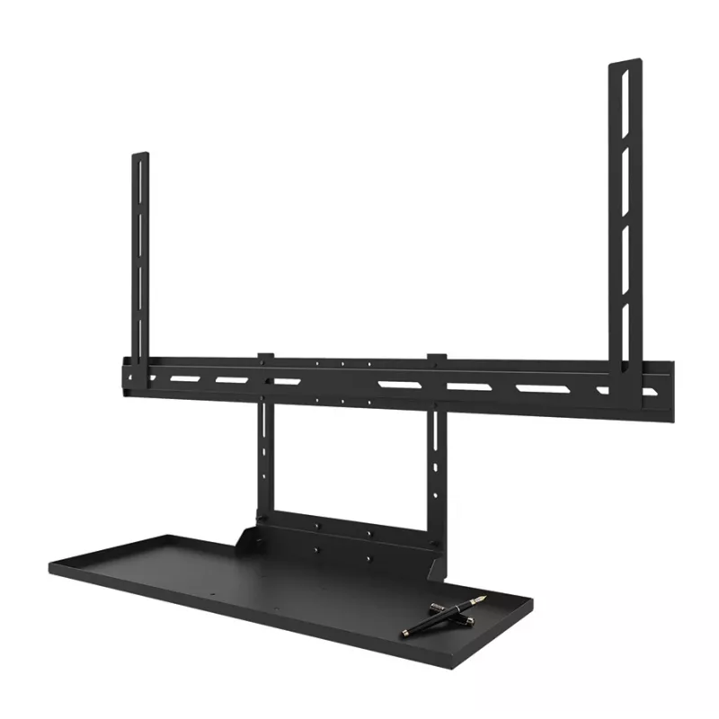 Plaukta tastatūras komplekts Neomounts AV40-500BL 43–110 collu ekrāniem, VESA līdz 600x400, maksimālā slodze 2,5 kg, 900×279×640 mm