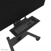 Plaukta tastatūras komplekts Neomounts AV40-500BL 43–110 collu ekrāniem, VESA līdz 600x400, maksimālā slodze 2,5 kg, 900×279×640 mm