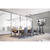 Videobāra un klēpjdatora plaukta komplekts Neomounts AV60-500BL 43–110 collu displejiem, VESA līdz 600x400, maks. slodze 8 kg, platums 900 mm
