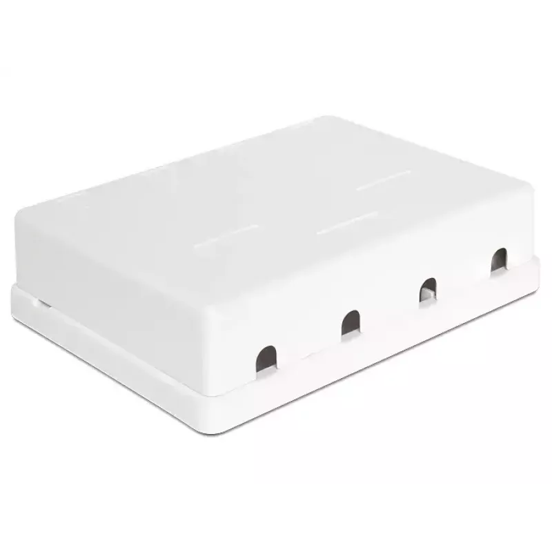 Kontaktligzdas kārba DeLOCK 86208 balta