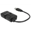 USB kabelis DeLOCK 62588 0,15 m USB A melns