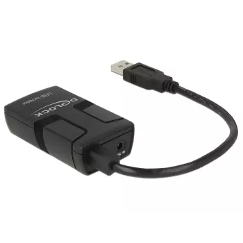 USB kabelis DeLOCK 62588 0,15 m USB A melns