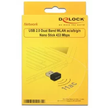Tīkla karte DeLOCK 12461 WLAN 433 Mbit/s