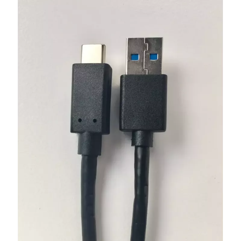 USB kabelis Helos 181542 USB 3.2 Gen 2 1m USB A USB C melns
