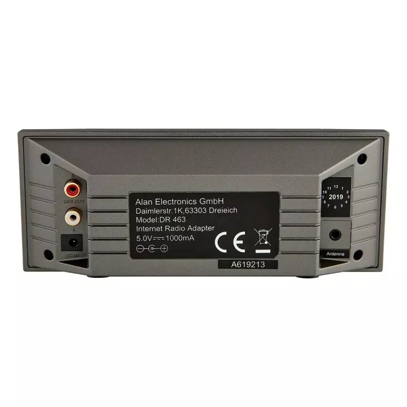 Albrecht DR 463 pārnēsājams digitālais pelēks