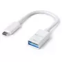 USB kabelis PureLink IS230 0,1 m USB C uz USB A, balts