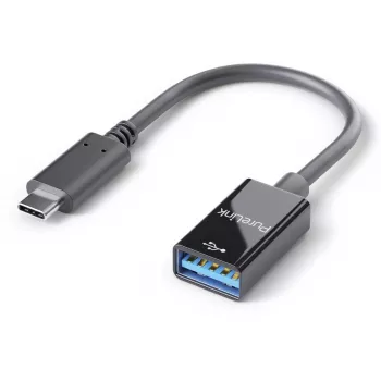 USB kabelis PureLink IS231 0,1 m USB C USB A Melns