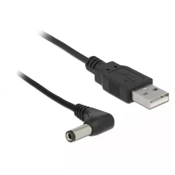 Strāvas kabelis DeLOCK 85588 USB A 1.5 m Melns