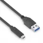 USB kabelis PureLink IS2611-005 USB 3.2 Gen 2 0,5 m USB C USB A melns