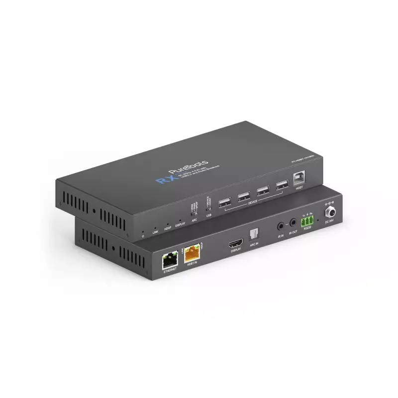 AV raidītājs un uztvērējs PureTools PT-HDBT-1010 100 m 18 Gbit/s