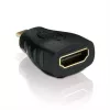 Kabeļa savienotāja adapteris HDMI microHDMI Melns PureLink X-HA050 Zelta pārklājums