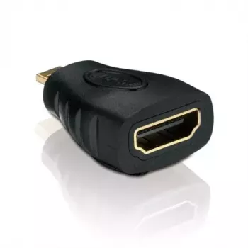 Kabeļa savienotāja adapteris HDMI microHDMI Melns PureLink X-HA050 Zelta pārklājums