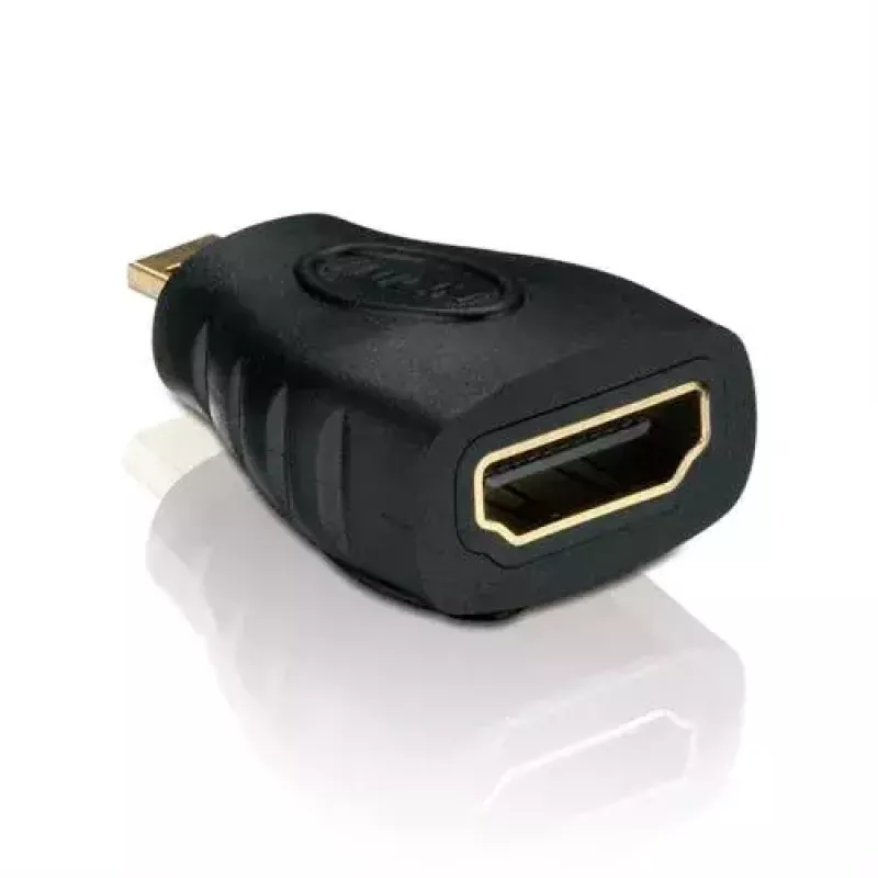 Kabeļa savienotāja adapteris HDMI microHDMI Melns PureLink X-HA050 Zelta pārklājums