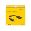 Adapteris DisplayPort 1.1 vīrišķais uz HDMI sievišķo DeLOCK 61011