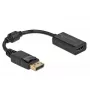 Adapteris DisplayPort 1.1 vīrišķais uz HDMI sievišķo DeLOCK 61011