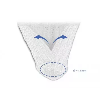 Pīta uzmava DeLOCK 20808 5 m x 13 mm balta