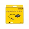 Karšu lasītājs DeLOCK 91756 Melns MicroSD SD MMC USB 5 Mbit/s