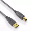 USB kabelis PureLink DS2000-100 10 m USB 2.0 USB A USB B Melns