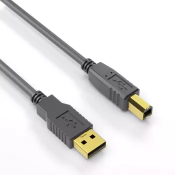 USB kabelis PureLink DS2000-100 10 m USB 2.0 USB A USB B Melns