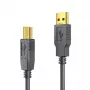 USB kabelis PureLink DS2000-100 10 m USB 2.0 USB A USB B Melns