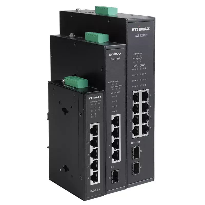 Nepārvaldīts komutators Edimax IGS-1005 L2 Gigabit Ethernet 5 porti