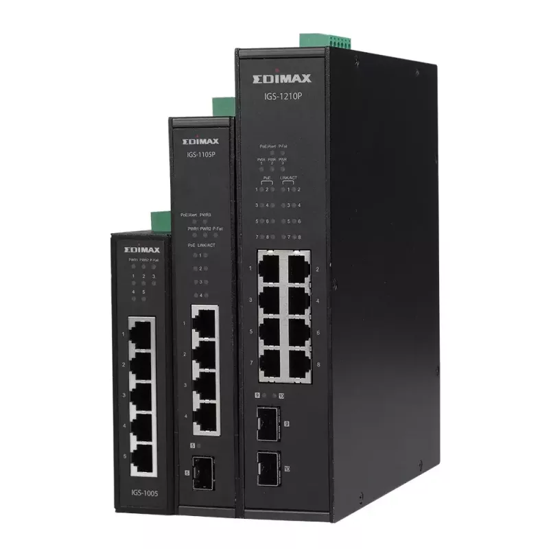 Nepārvaldīts komutators Edimax IGS-1005 L2 Gigabit Ethernet 5 porti