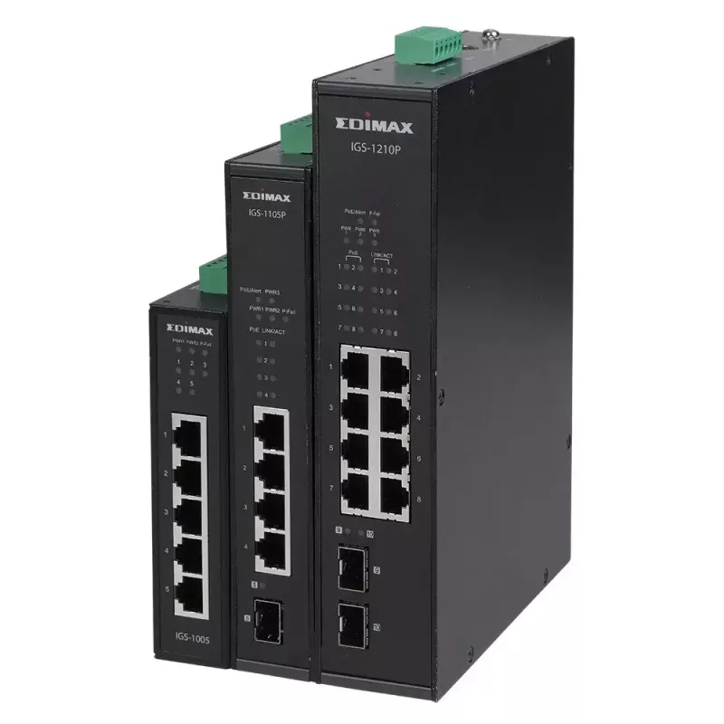 Nepārvaldīts komutators Edimax IGS-1005 L2 Gigabit Ethernet 5 porti