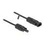 Kabelis DeLOCK DL4 Saules kabelis 4 mm² vīrišķais uz sievišķo 1 m melns