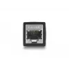 DeLOCK Adapter RJ45 ligzda uz RJ45 ligzdu Cat.6A melns