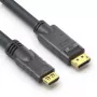 PureLink PI5110-100 video kabeļa adapteris 10 m DisplayPort HDMI Melns