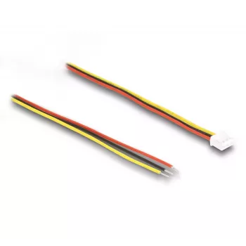DeLOCK savienojuma kabelis 3 kontaktu kameru moduļiem V8 10 cm melns sarkans dzeltens
