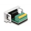 DeLOCK Easy 45 modulis D-Sub 9 kontaktu vīrišķais savienotājs uz spaiļu bloku 22.5 x 45 mm