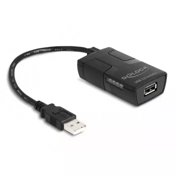 DeLOCK USB 2.0 izolators, Type-A spraudnis – Type-A ligzda, 5 kV izolācija