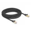 DeLOCK RJ45 tīkla kabelis Cat.6A S/FTP 10m melns