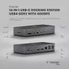 Klēpjdatora dokstacija PureLink VL-D200 vadu pelēka USB strāvas piegāde HDMI 2.0