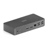 Klēpjdatora dokstacija PureLink VL-D200 vadu pelēka USB strāvas piegāde HDMI 2.0